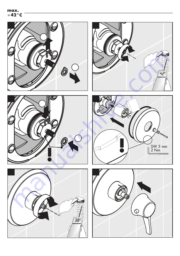 Hans Grohe Talis Classic 15753000 Instructions For Use/Assembly Instructions Download Page 62