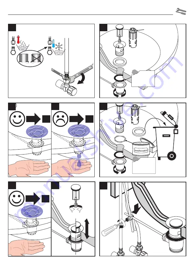 Hans Grohe Talis E 110 71770009 Assembly Instructions Manual Download Page 5