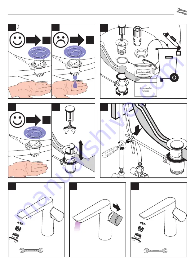 Hans Grohe Talis E 150 Instructions For Use/Assembly Instructions Download Page 33