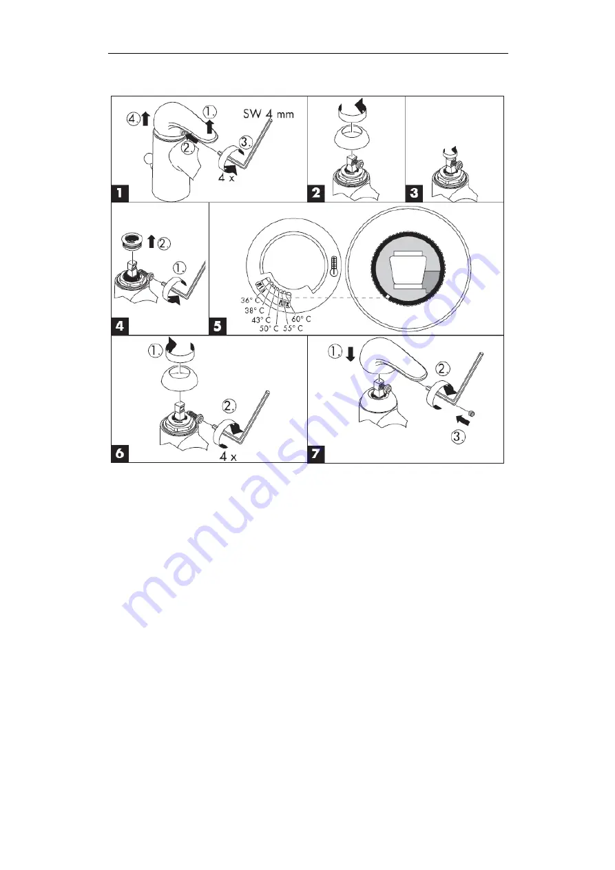 Hans Grohe Talis E 33002 Series Скачать руководство пользователя страница 49