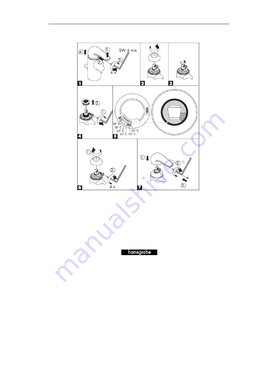 Hans Grohe Talis E 33400000 Assembly Instructions Manual Download Page 126