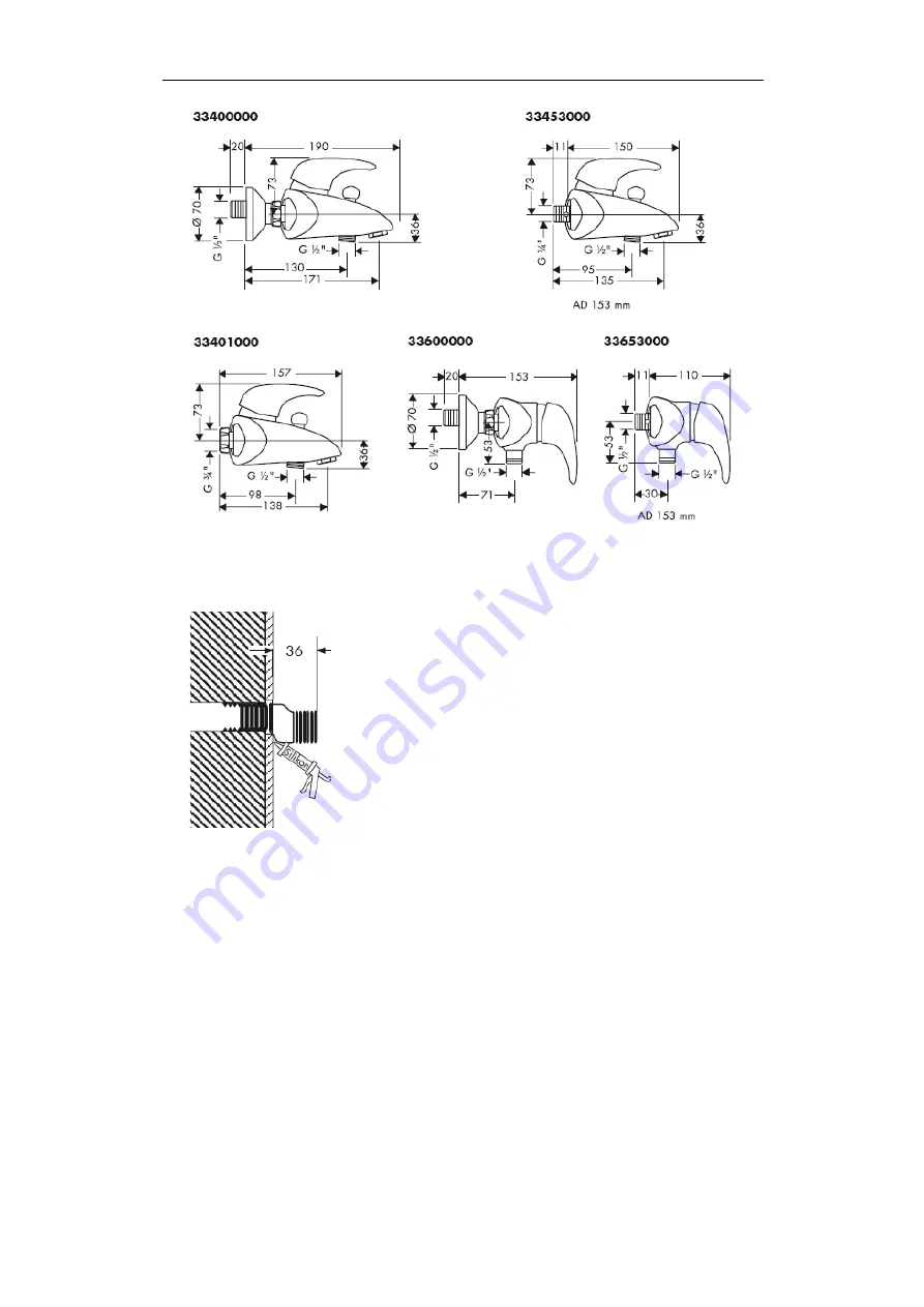 Hans Grohe Talis E 33400000 Assembly Instructions Manual Download Page 128