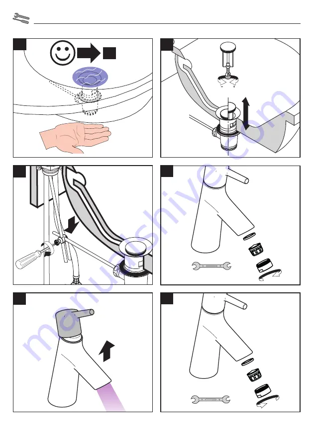 Hans Grohe Talis E 71707000 Instructions For Use/Assembly Instructions Download Page 36