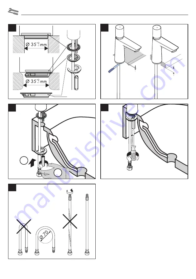 Hans Grohe Talis E 71719003 Instructions For Use/Assembly Instructions Download Page 4