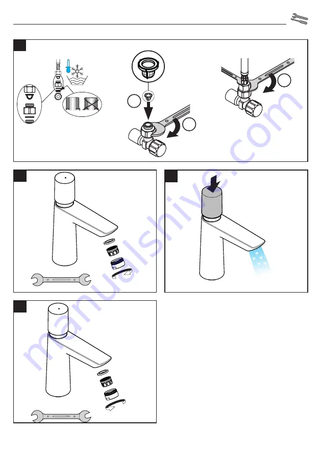 Hans Grohe Talis E 71719003 Instructions For Use/Assembly Instructions Download Page 5