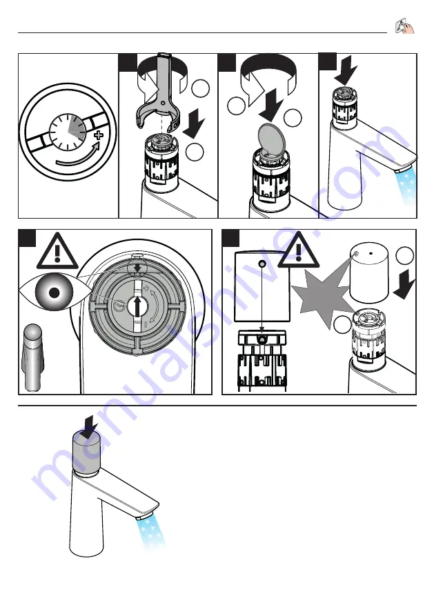 Hans Grohe Talis E 71719003 Instructions For Use/Assembly Instructions Download Page 7