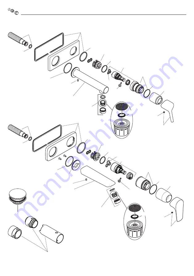 Hans Grohe Talis E 7173200 Instructions For Use Manual Download Page 38