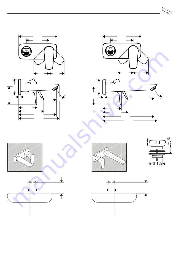 Hans Grohe Talis E 7173200 Instructions For Use Manual Download Page 39