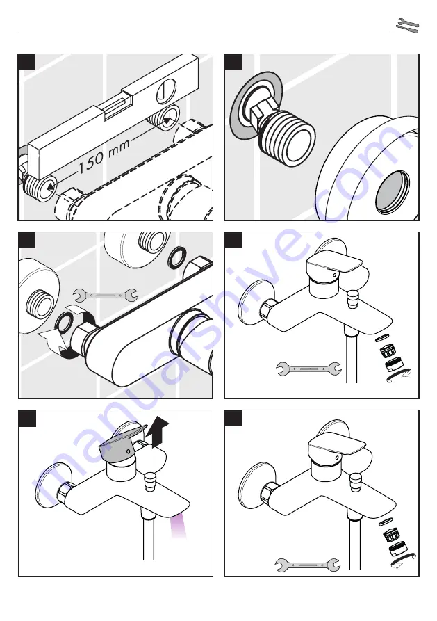 Hans Grohe Talis E 71740 Series Instructions For Use And Assembly Instructions Download Page 35