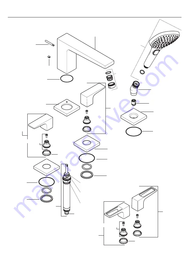 Hans Grohe Talis E 71748 1 Series Installation/User Instructions/Warranty Download Page 21