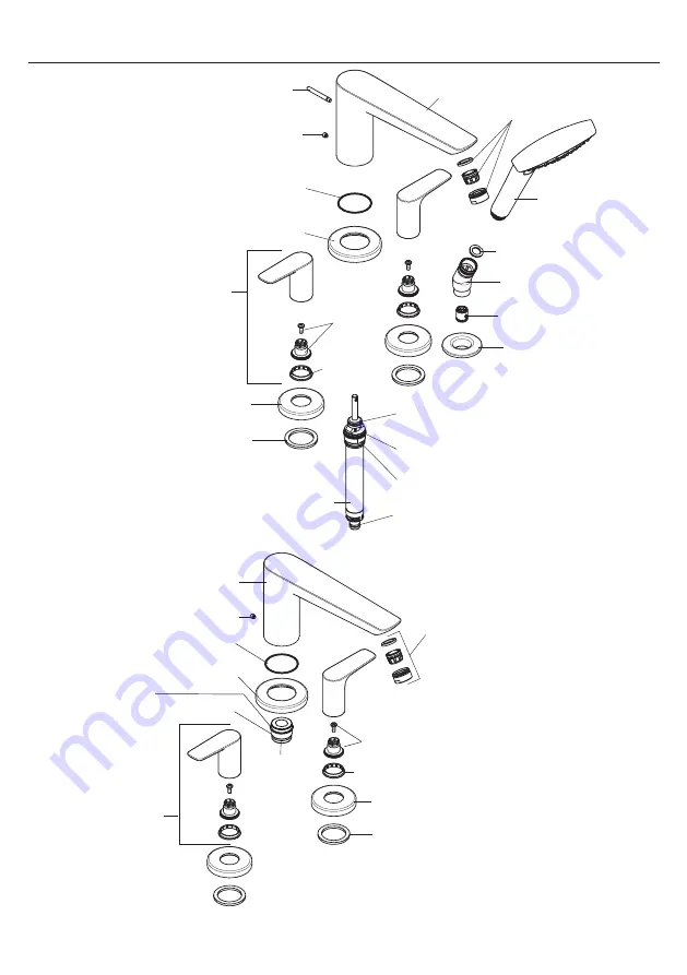 Hans Grohe Talis E 71748 1 Series Installation/User Instructions/Warranty Download Page 25