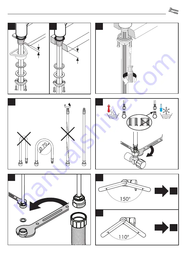 Hans Grohe Talis M51 220 1jet 72811000 Instructions For Use And Assembly Instructions Download Page 33