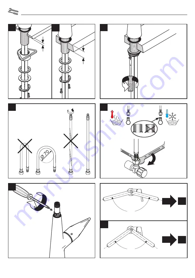 Hans Grohe Talis M51 260 1jet Series Instructions For Use/Assembly Instructions Download Page 32