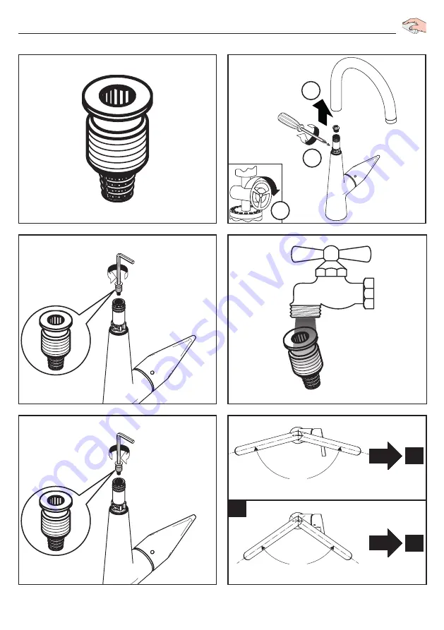 Hans Grohe Talis M51 260 1jet Series Instructions For Use/Assembly Instructions Download Page 41