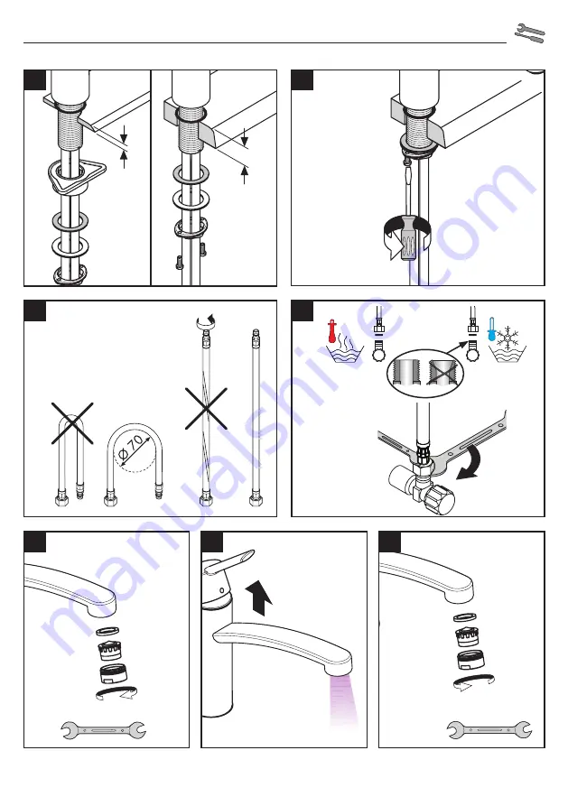 Hans Grohe Talis M52 170 1jet 32851 Series Instructions For Use/Assembly Instructions Download Page 35