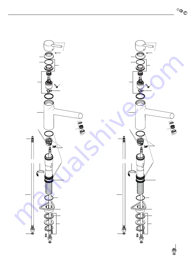 Hans Grohe Talis M52 170 1jet 32851 Series Скачать руководство пользователя страница 39