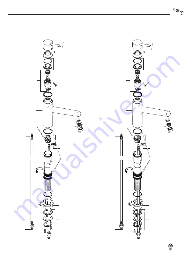 Hans Grohe Talis M52 170 1jet 32851000 Скачать руководство пользователя страница 37