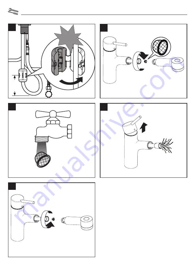 Hans Grohe Talis M52 170 2jet 32841000 Instructions For Use/Assembly Instructions Download Page 36