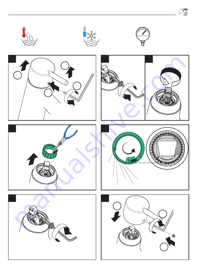 Hans Grohe Talis M52 170 2jet 32841000 Instructions For Use/Assembly Instructions Download Page 37