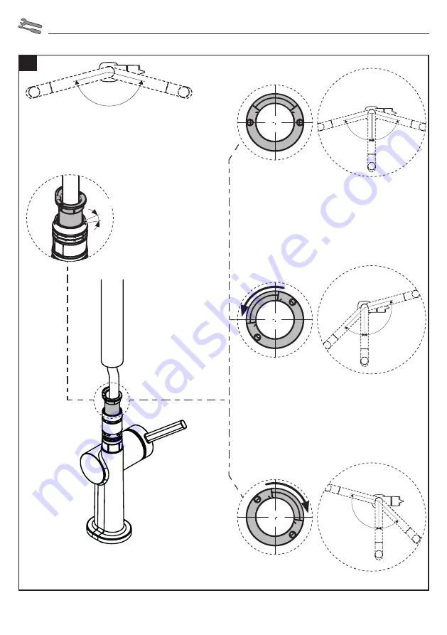 Hans Grohe Talis M54 210 2jet 72800 3 Series Instructions For Use/Assembly Instructions Download Page 36