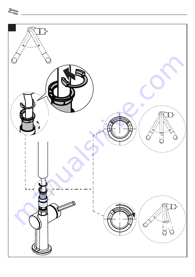 Hans Grohe Talis M54 210 2jet 72800 3 Series Скачать руководство пользователя страница 38