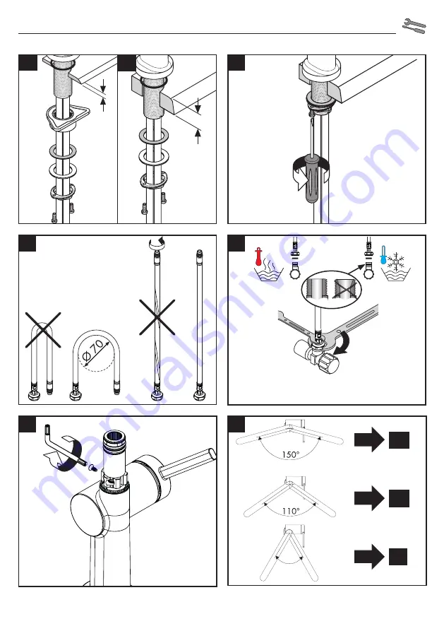 Hans Grohe Talis M54 220 1jet 72804 Series Instructions For Use/Assembly Instructions Download Page 35