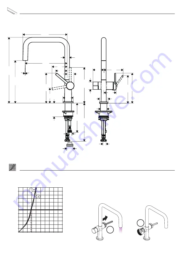 Hans Grohe Talis M54 72806 Series Assembly Instructions Manual Download Page 44