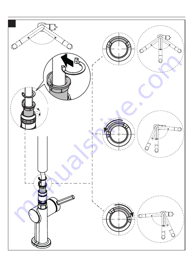 Hans Grohe Talis N 210 O-Style 2jet sBox 72801 Series Скачать руководство пользователя страница 12