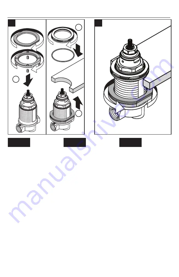 Hans Grohe Talis S 06453 0 Series Installation/User Instructions/Warranty Download Page 6