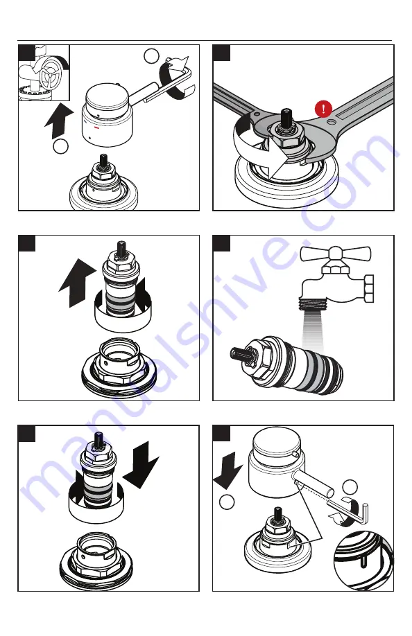 Hans Grohe Talis S 06453 0 Series Installation/User Instructions/Warranty Download Page 14