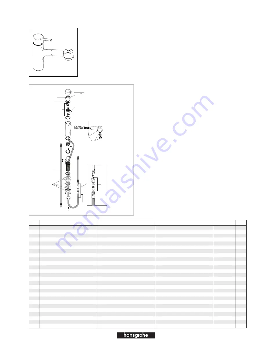 Hans Grohe Talis S 06462XX0 Скачать руководство пользователя страница 1