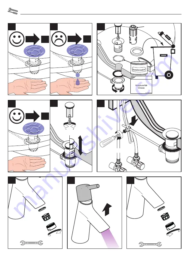 Hans Grohe Talis S 100 72020 Series Скачать руководство пользователя страница 35