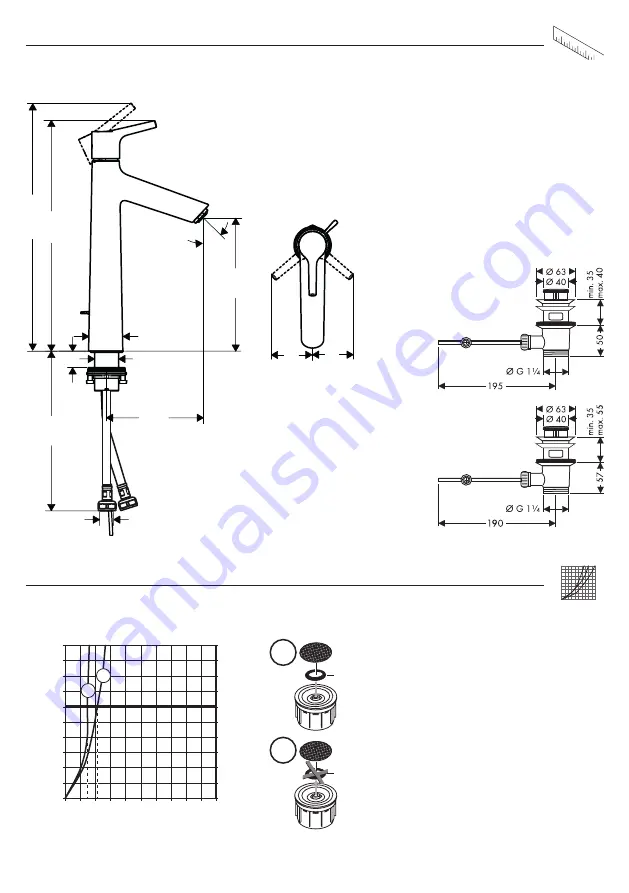 Hans Grohe Talis S 190 72031000 Instructions For Use/Assembly Instructions Download Page 35