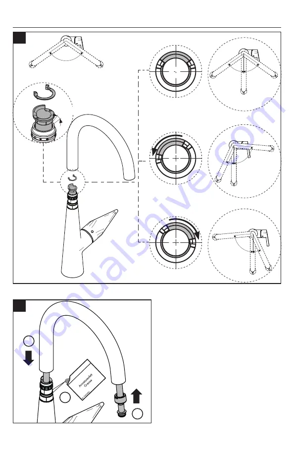 Hans Grohe Talis S 200 72813251 Installation And User Instructions Manual Download Page 6