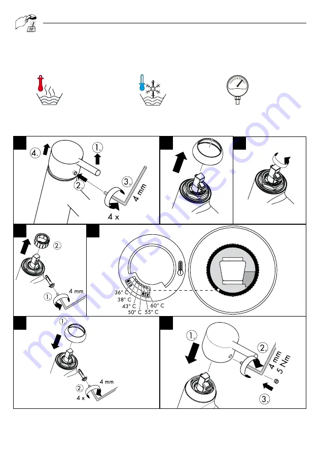 Hans Grohe Talis S 32070009 Instructions For Use/Assembly Instructions Download Page 6