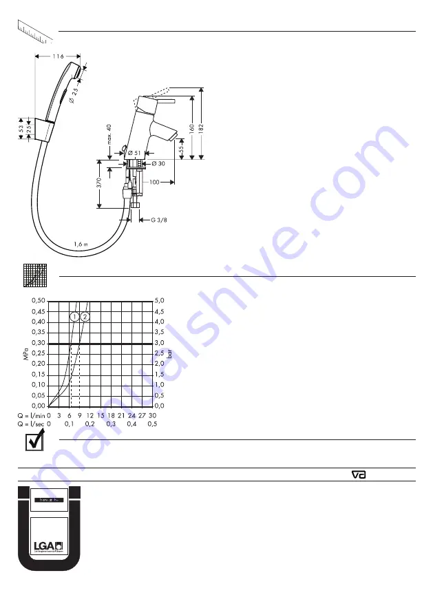 Hans Grohe Talis S 32120000 Instructions For Use/Assembly Instructions Download Page 34