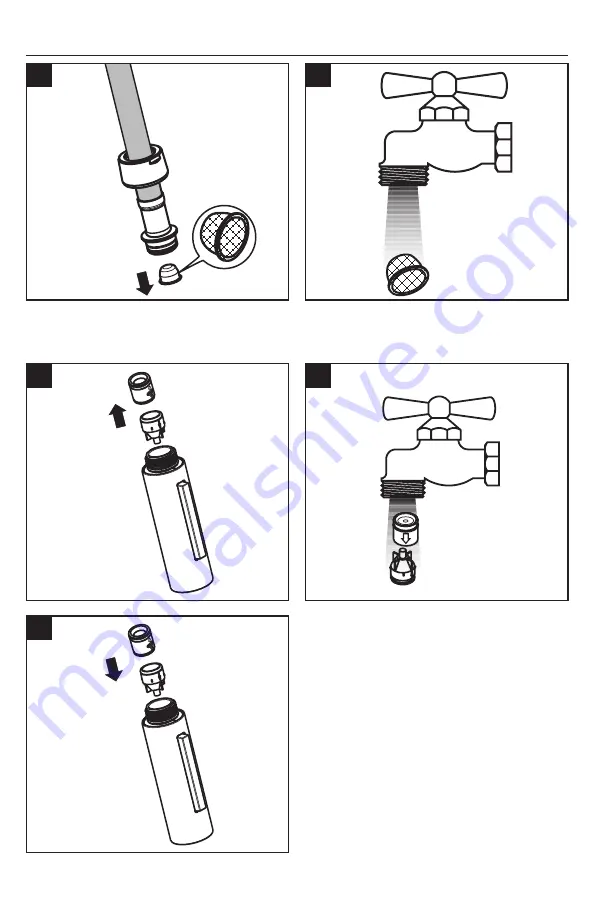 Hans Grohe Talis S SemiArc 2-Spray Pull-Out 04247 0... Скачать руководство пользователя страница 18