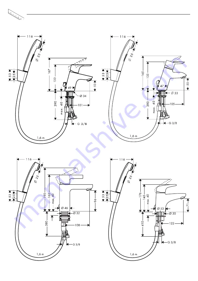 Hans Grohe Talis S2 Series Скачать руководство пользователя страница 34