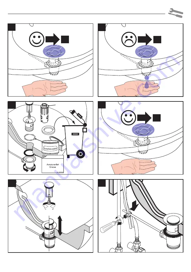 Hans Grohe Talis Select E 240 71752009 Instructions For Use/Assembly Instructions Download Page 5