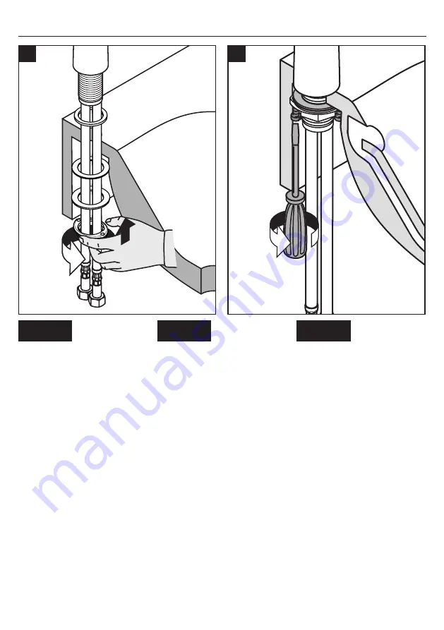 Hans Grohe Talis Select E 240 71753 1 Series Installation/User Instructions/Warranty Download Page 5