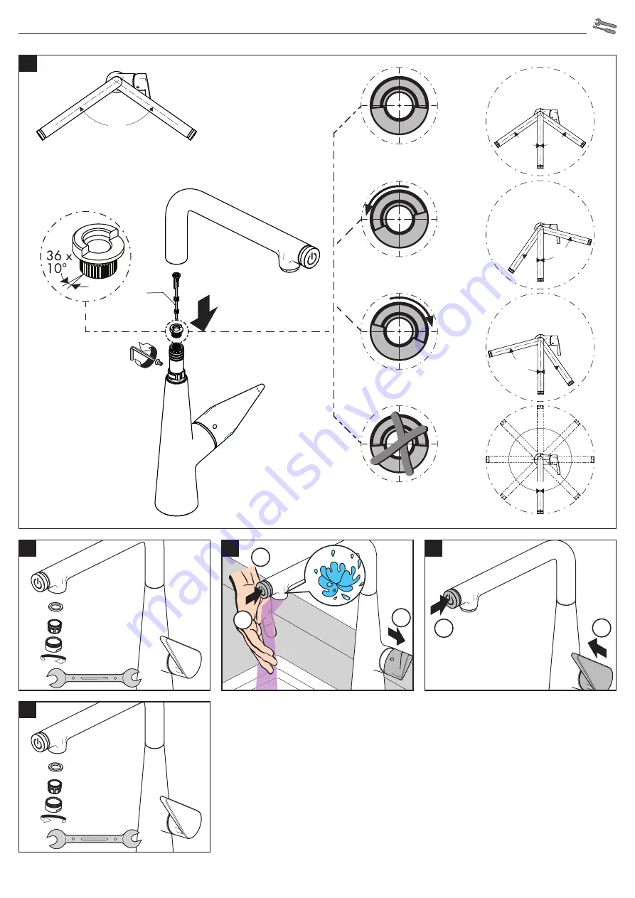 Hans Grohe Talis Select S 300 72820000 Скачать руководство пользователя страница 33