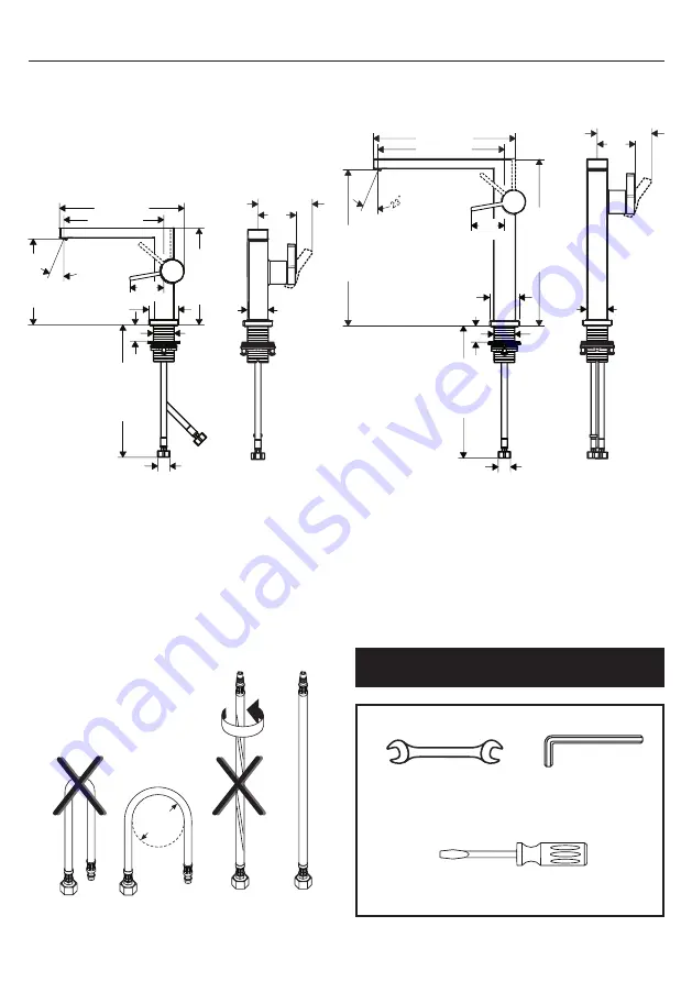 Hans Grohe Tecturis E 240 Fine CoolStart 73072 1 Series Скачать руководство пользователя страница 5