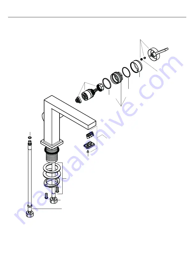 Hans Grohe Tecturis E 240 Fine CoolStart 73072 1 Series Installation/User Instructions/Warranty Download Page 9