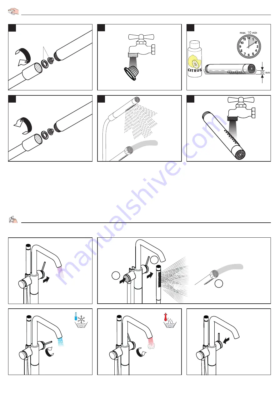 Hans Grohe Tecturis S 73440 Series Скачать руководство пользователя страница 36