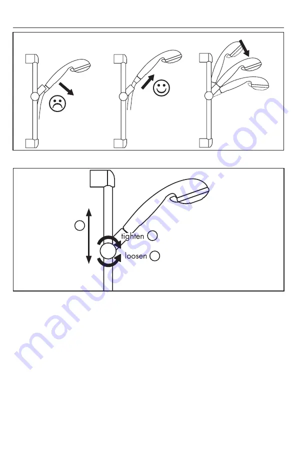 Hans Grohe Unica Wallbar E 06890 0 Series Installation/User Instructions/Warranty Download Page 13