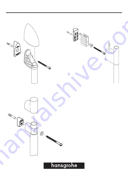 Hans Grohe Unica'D 28683 Series Assembly Instructions Download Page 2