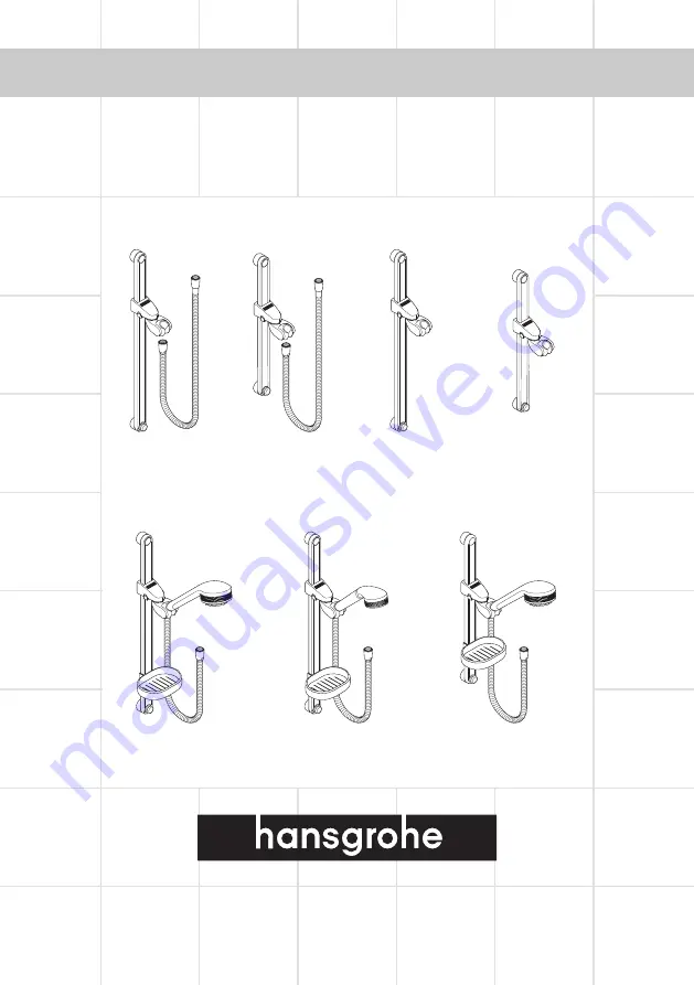 Hans Grohe Unica'E 27900 Series Manual Download Page 1