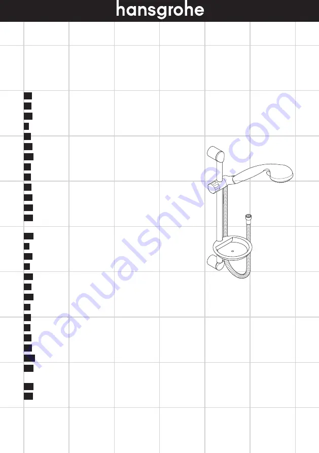 Hans Grohe Unica'S Series Instructions For Use/Assembly Instructions Download Page 1