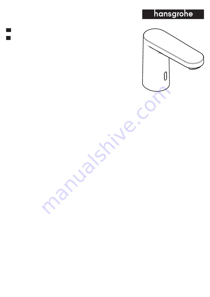 Hans Grohe Vernis Blend 71502009 Скачать руководство пользователя страница 1