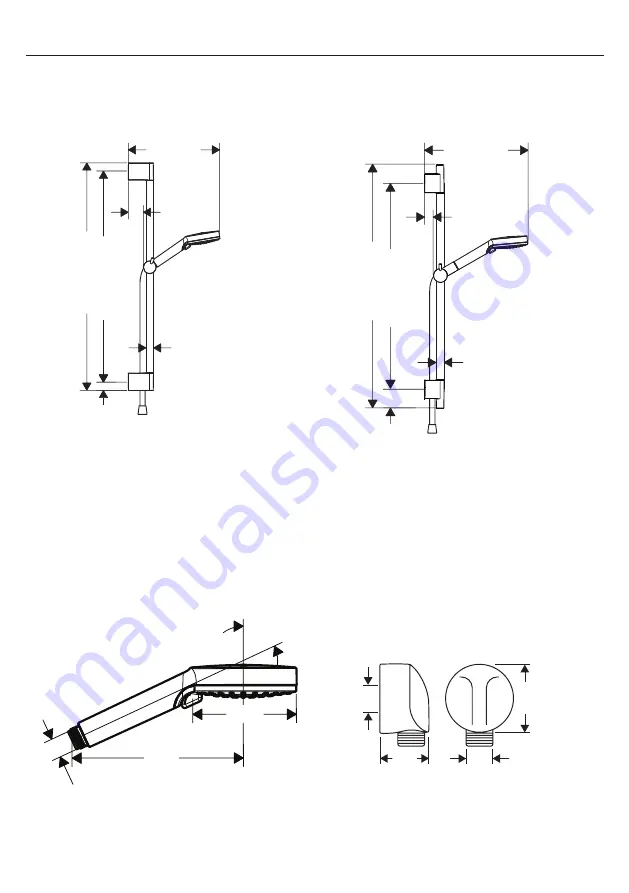 Hans Grohe Vernis Blend Vario 26090 1 Series Скачать руководство пользователя страница 5